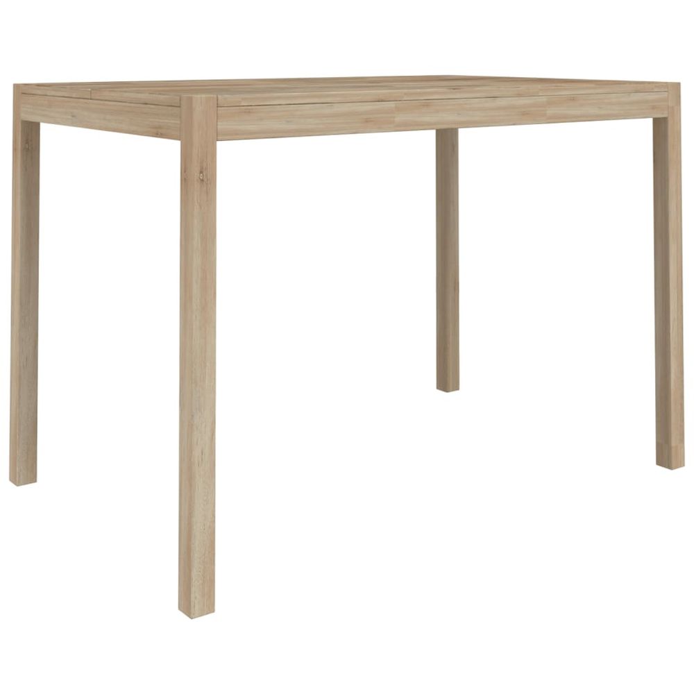 Vidaxl Jedálenský stôl 110x70x75 cm akáciový masív